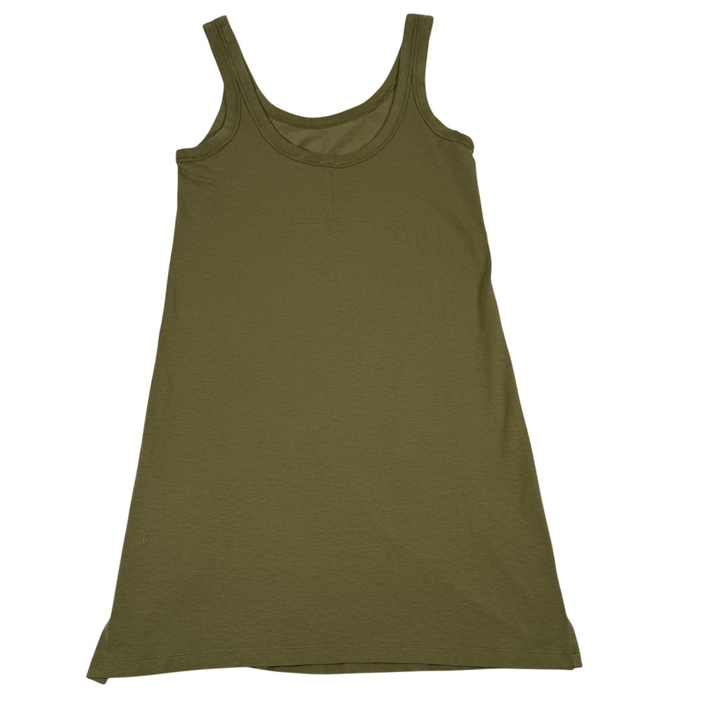 LuluLemon Scoop Neck Tank Dress XS Classic Fit Jersey Sleeveless Summer Vacation
